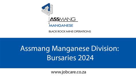 Assmang Manganese Bursary South Africa 2024.
